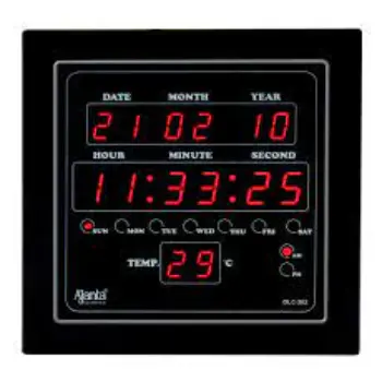 Digital Wall Clock 